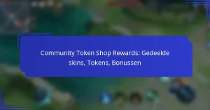 Community Token Shop Rewards: Gedeelde skins, Tokens, Bonussen